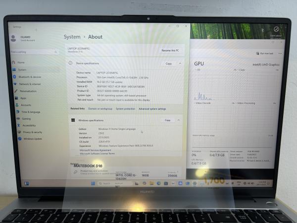 Huawei MATEBOOK D16