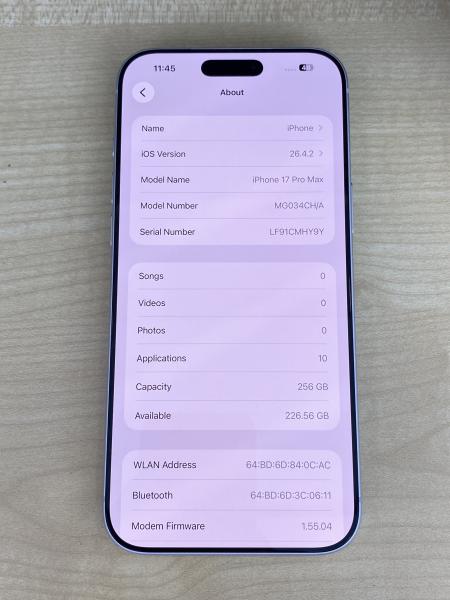 Apple iPhone 17 Pro Max