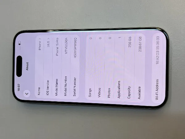 Apple iPhone 15 Pro