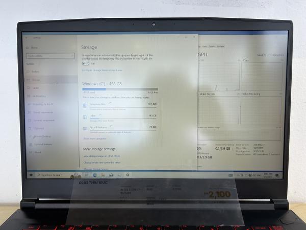 Msi GL63 THIN 10UC