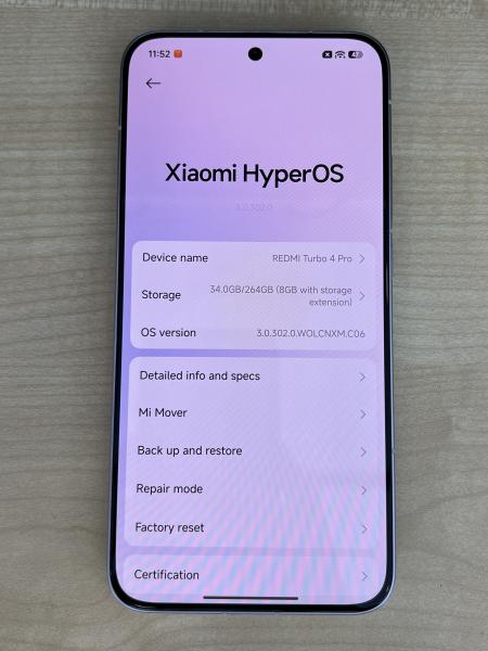 Xiaomi REDMI TURBO 4 PRO