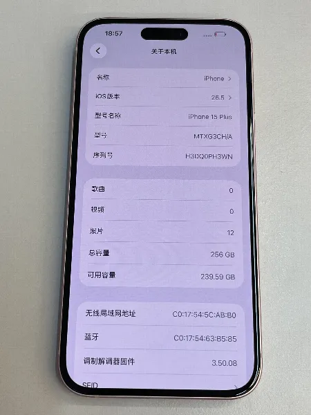 Apple 15 plus
