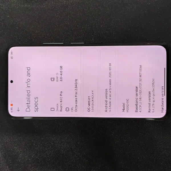 Xiaomi REDMI K40 PRO