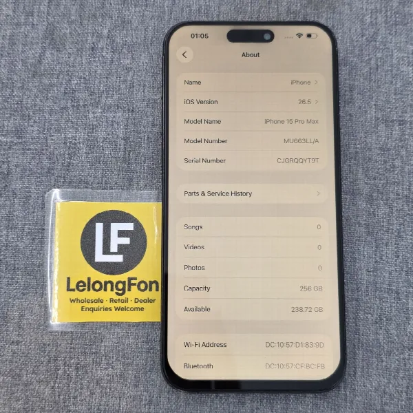 Apple iPhone 15 Pro Max