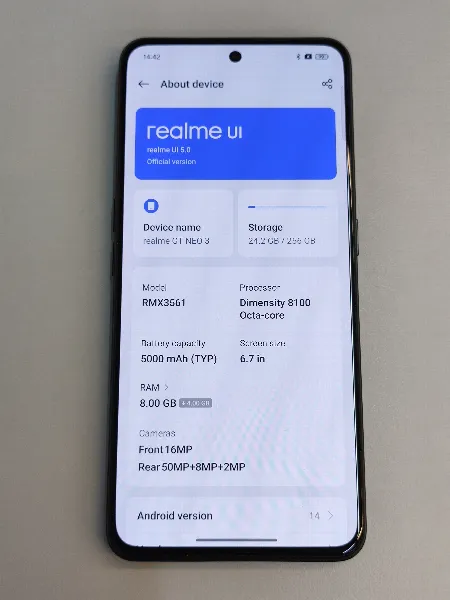 Realme Realme GT Neo 3