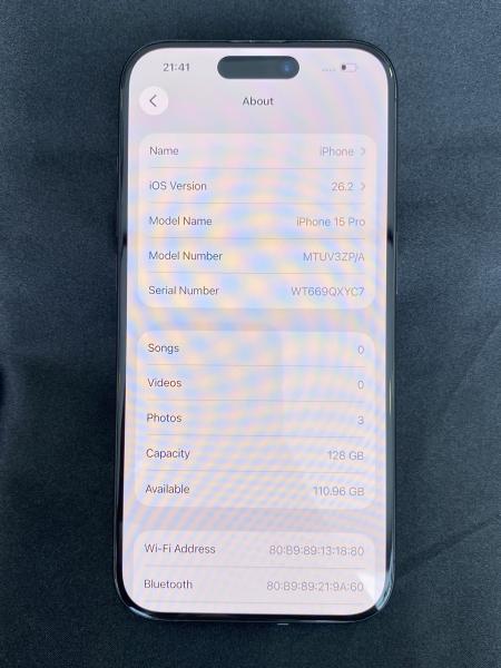 Apple IPHONE 15 PRO
