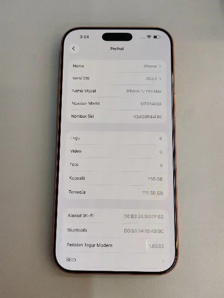 Apple iPhone 17 Pro Max