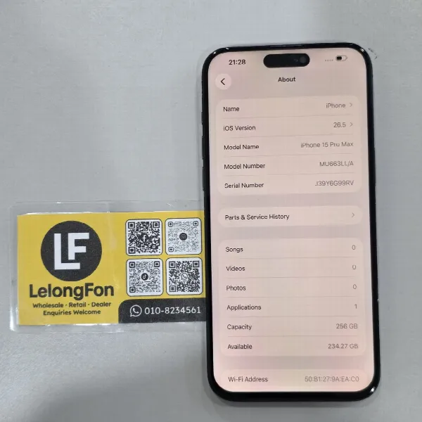 Apple iPhone 15 Pro Max