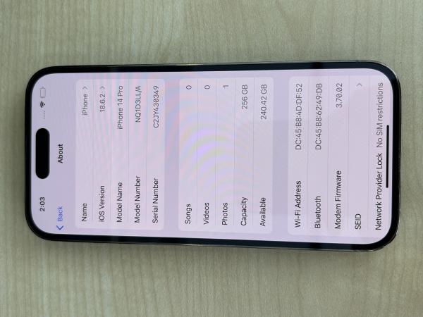 Apple iPhone 14 PRO