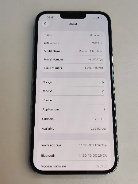 Apple iPhone 13 Pro Max