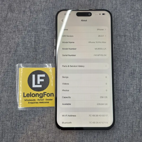 Apple iPhone 15 Pro Max