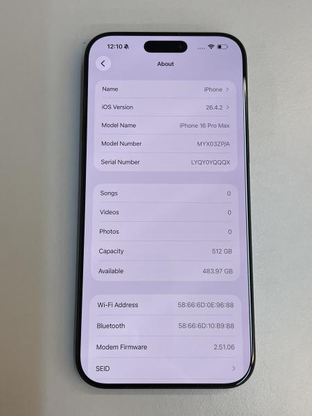 Apple iPhone 16 Pro Max