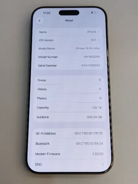 Apple iPhone 16 Pro Max