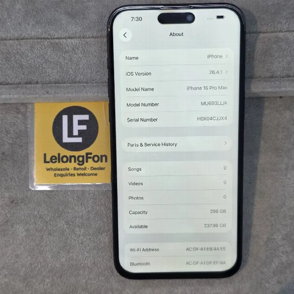Apple iPhone 15 Pro Max