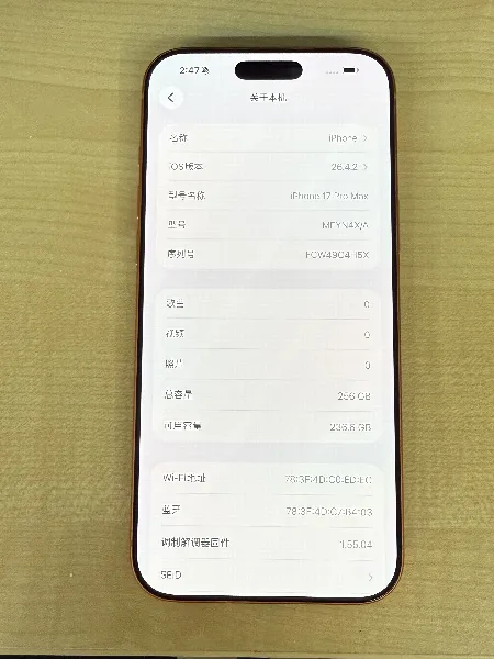 Apple iPhone 17 Pro Max