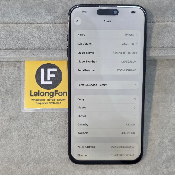 Apple iPhone 15 Pro Max