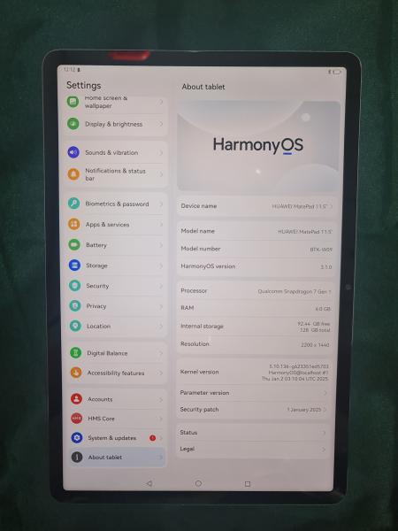 Huawei HUAWEI MATEPAD 11.5 6/128GB