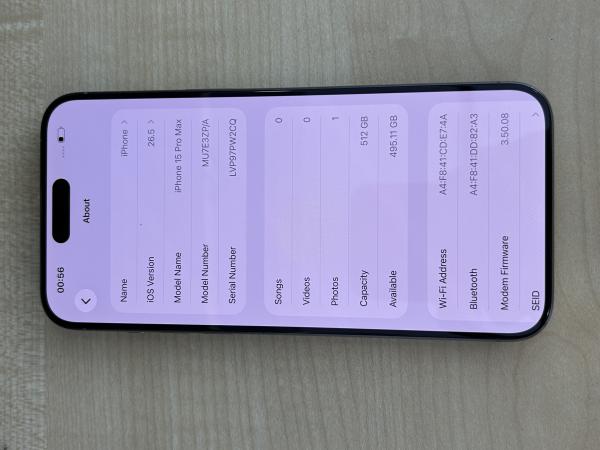 Apple iPhone 15 Pro Max
