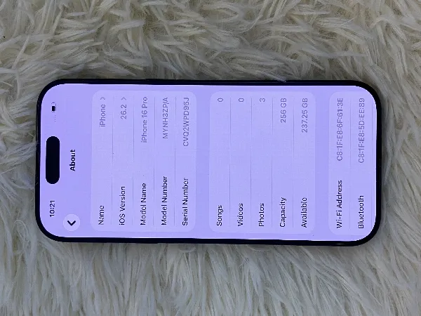 Apple IPHONE 16 PRO