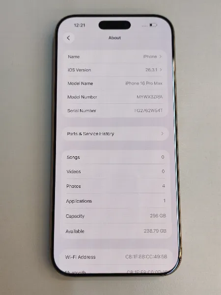 Apple iPhone 16 Pro Max