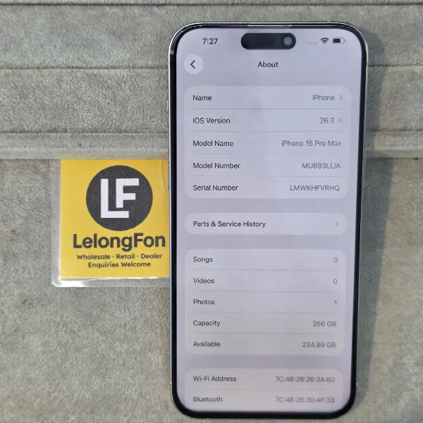 Apple iPhone 15 Pro Max