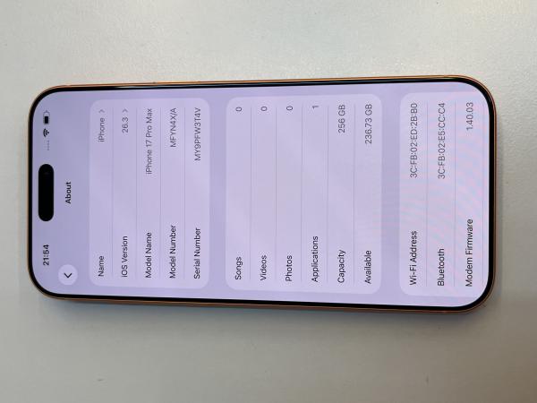Apple iPhone 17 Pro Max