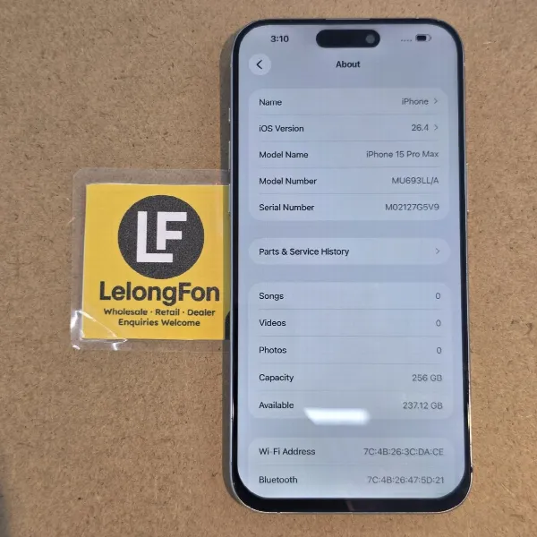 Apple iPhone 15 Pro Max