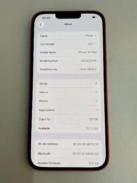 Apple iPhone 14 Plus