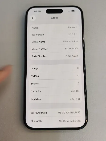 Apple iPhone 15 Pro