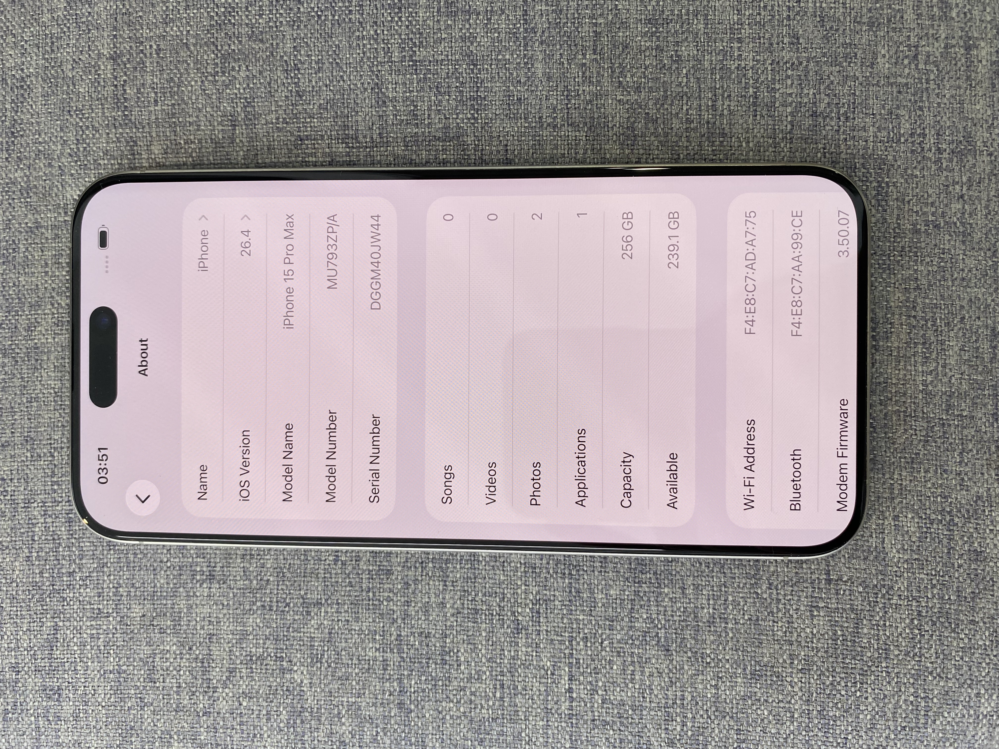 Apple IPHONE 15 PROMAX