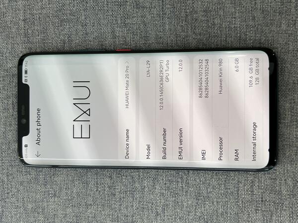 Huawei HUAWEI MATE 20 PRO