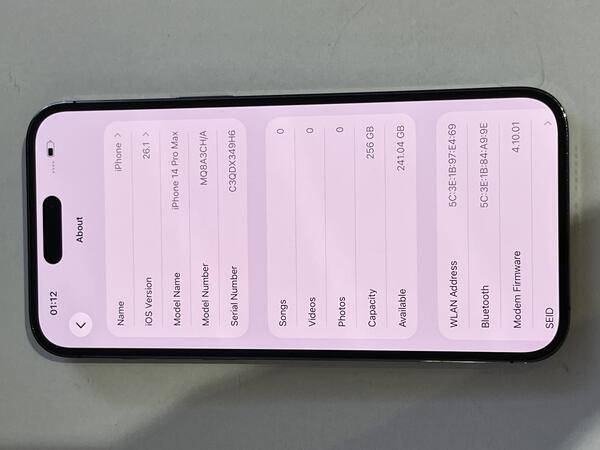 Apple IPHONE 14 PROMAX