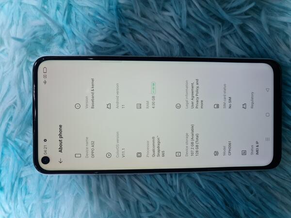 OPPO OPPO A52