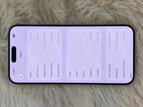 Apple IPHONE 15 PROMAX