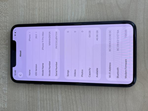 Apple IPHONE 11 PROMAX