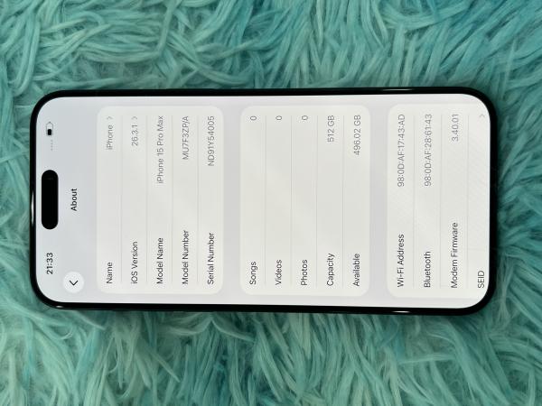 Apple IPHONE 15 PROMAX
