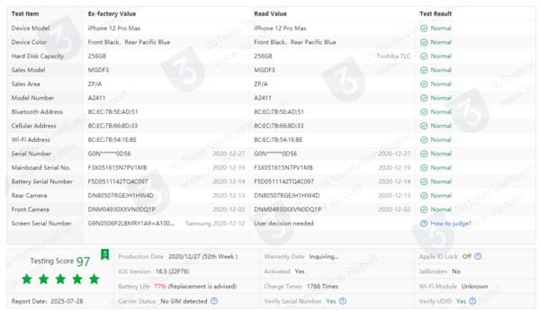 Apple iPhone 12 Pro Max