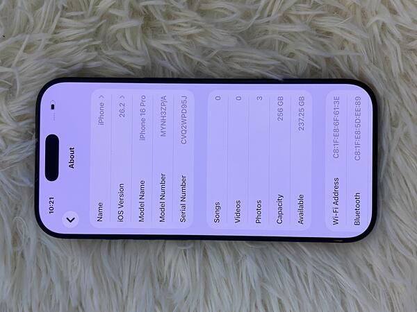 Apple IPHONE 16 PRO