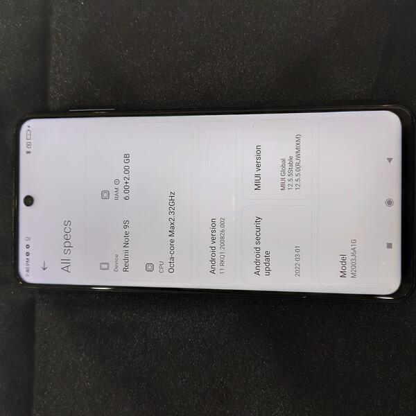 Xiaomi REDMI NOTE 9S