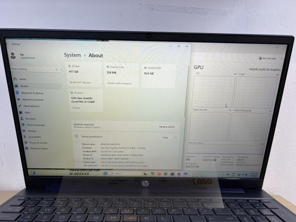 HP PAVILION LAPTOP 15-EG2XXX