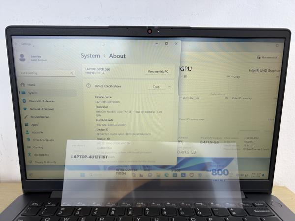 Lenovo LAPTOP-4U12T16T