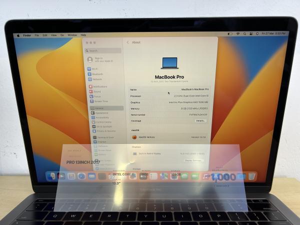 MacBook PRO 13INCH 2017