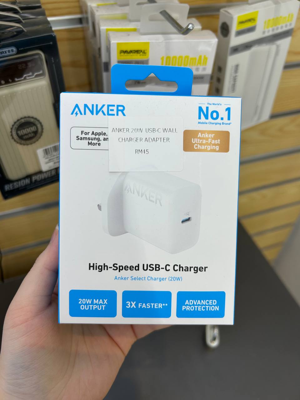 Anker Select Charger (20W) High-Speed USB-C Charger Adapter