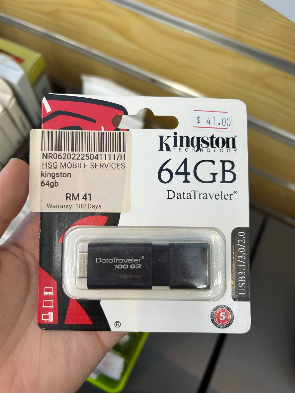 Kingston Data Traveler 100 G3 64GB/128GB
