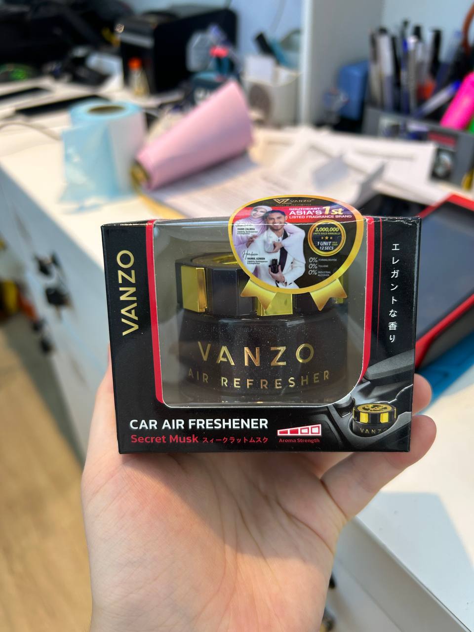 VANZO Car Air Freshener - Secret Musk