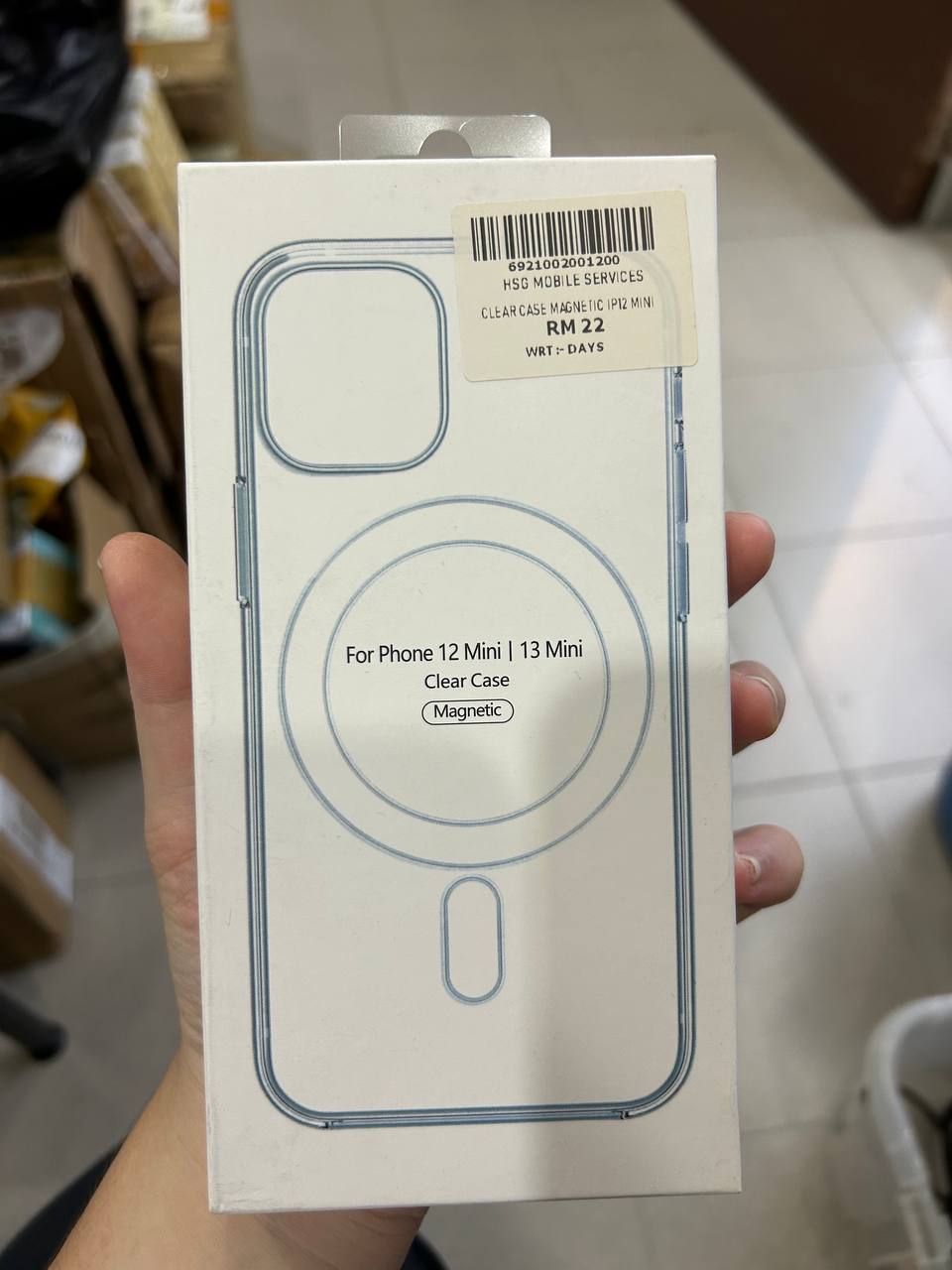 Clear Case Magnetic For IPhone 12 Mini/13 Mini