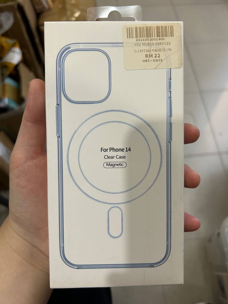 Clear Case Magnetic For IPhone 14