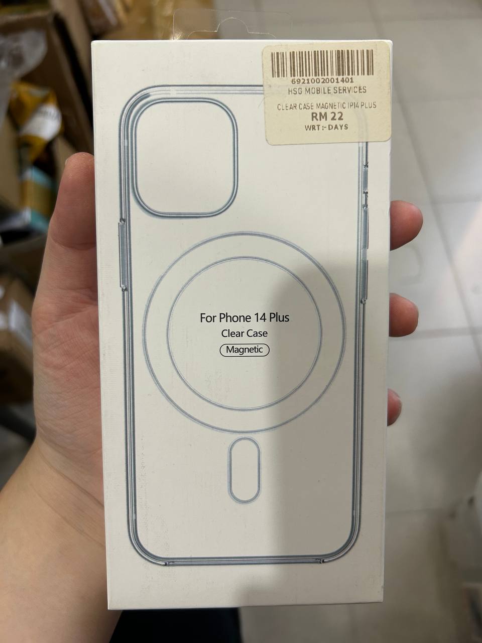 Clear Case Magnetic For IPhone 14 Plus
