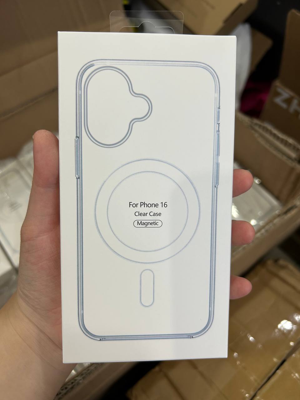 Clear Case Magnetic For IPhone 16
