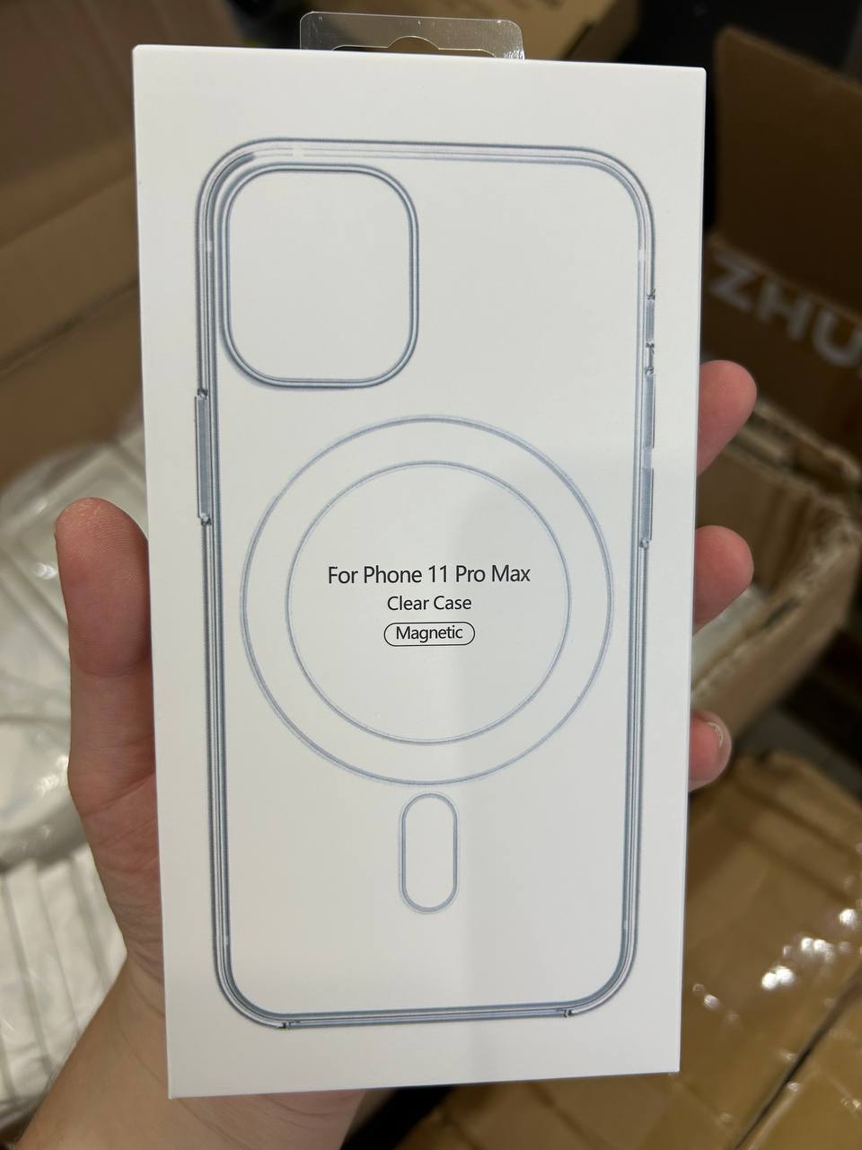 Clear Case Magnetic For IPhone 11 Pro Max